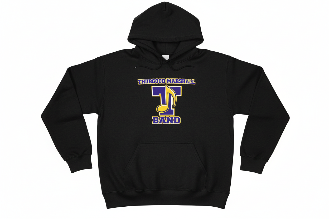 Black Thurgood Marshall Band Hoodie