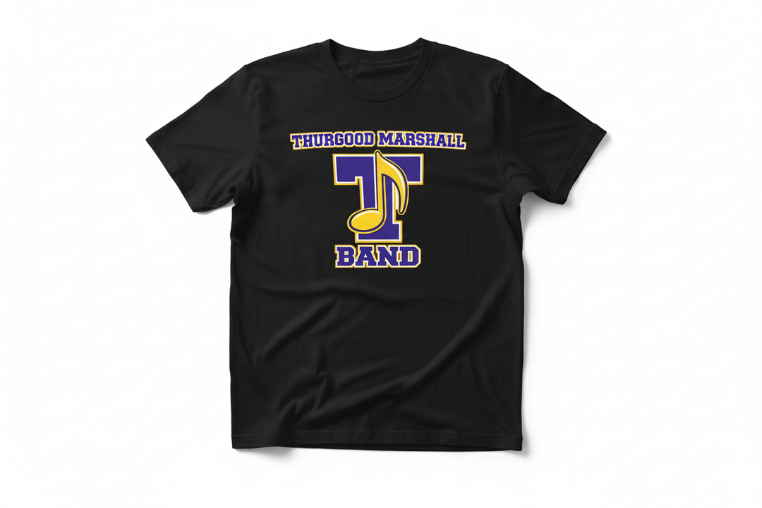 Black Thurgood Marshall Band T-shirt