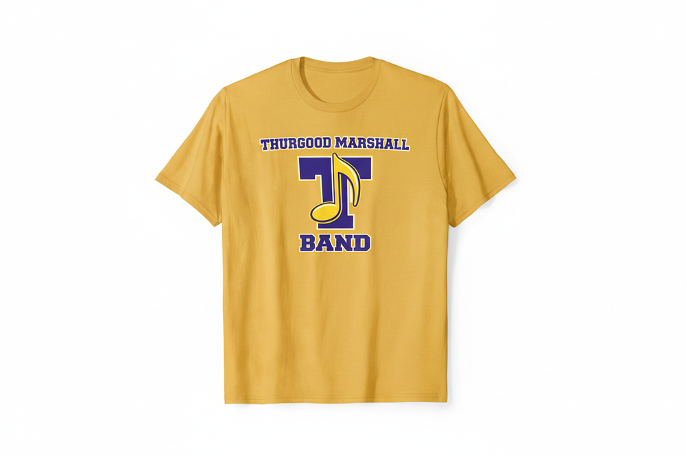 Gold Thurgood Marshall Band T-shirt