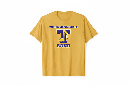 Gold Thurgood Marshall Band T-shirt