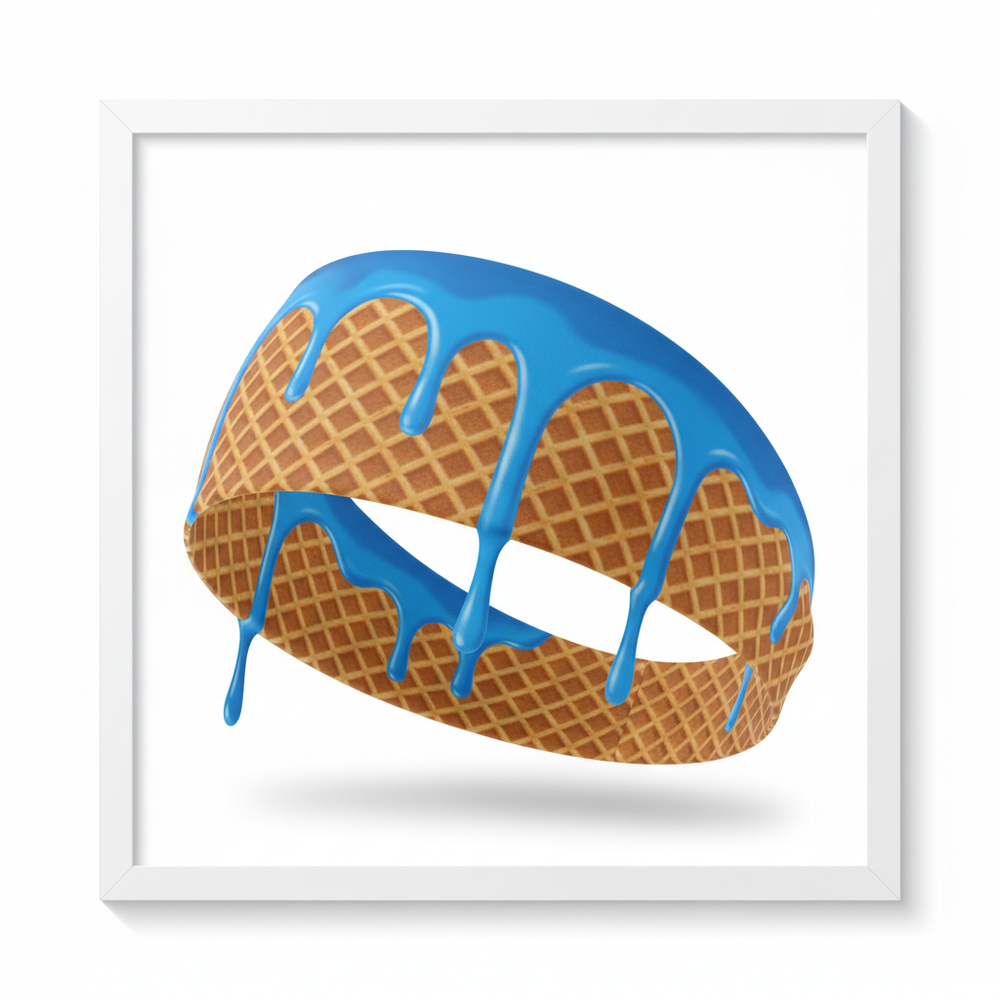 Headband - Waffle Cone Design