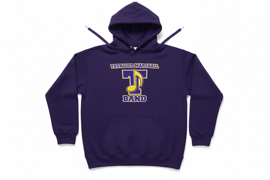 Purple Thurgood Marshall Band Hoodie
