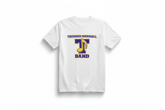 White Thurgood Marshall Band T-shirt