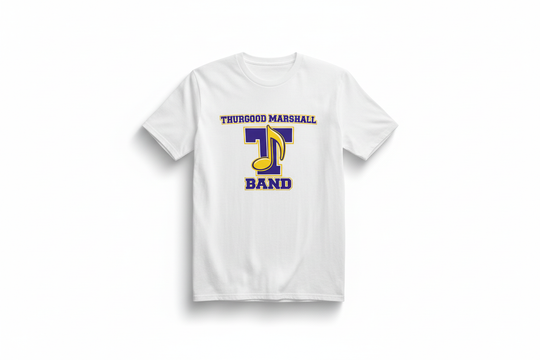 White Thurgood Marshall Band T-shirt